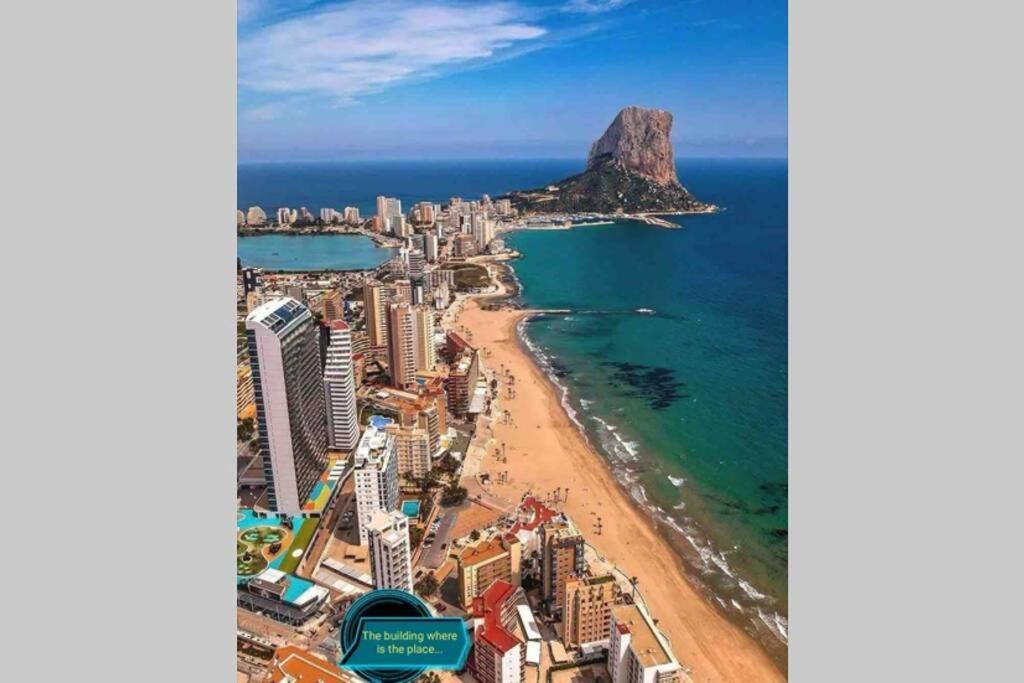 Comfy Sea View Apartment With Parking Calpe Exterior photo